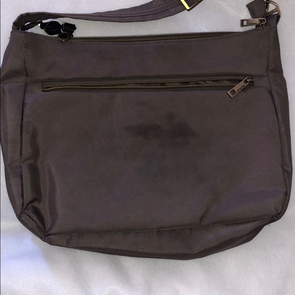 Travelon anti theft crossbody purse brown - Picture 3 of 8